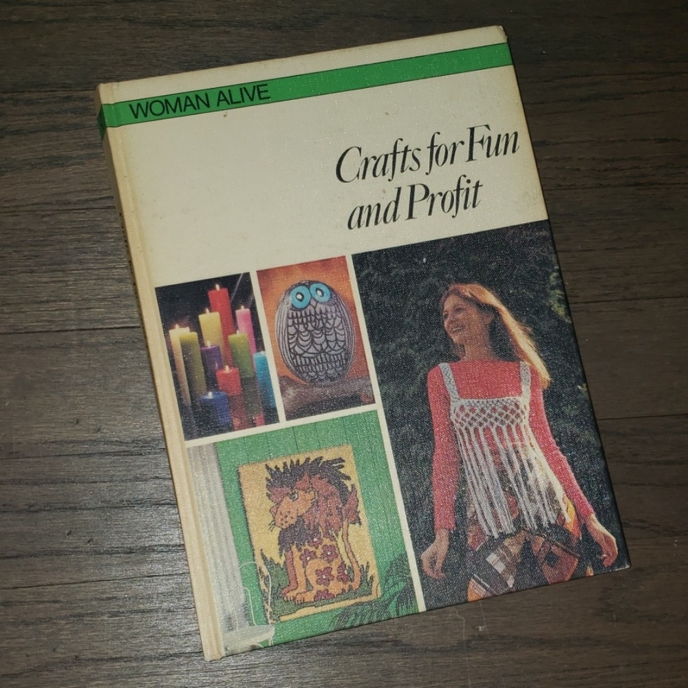 Woman Alive Vintage 70's Crafts for Fun and Profit
